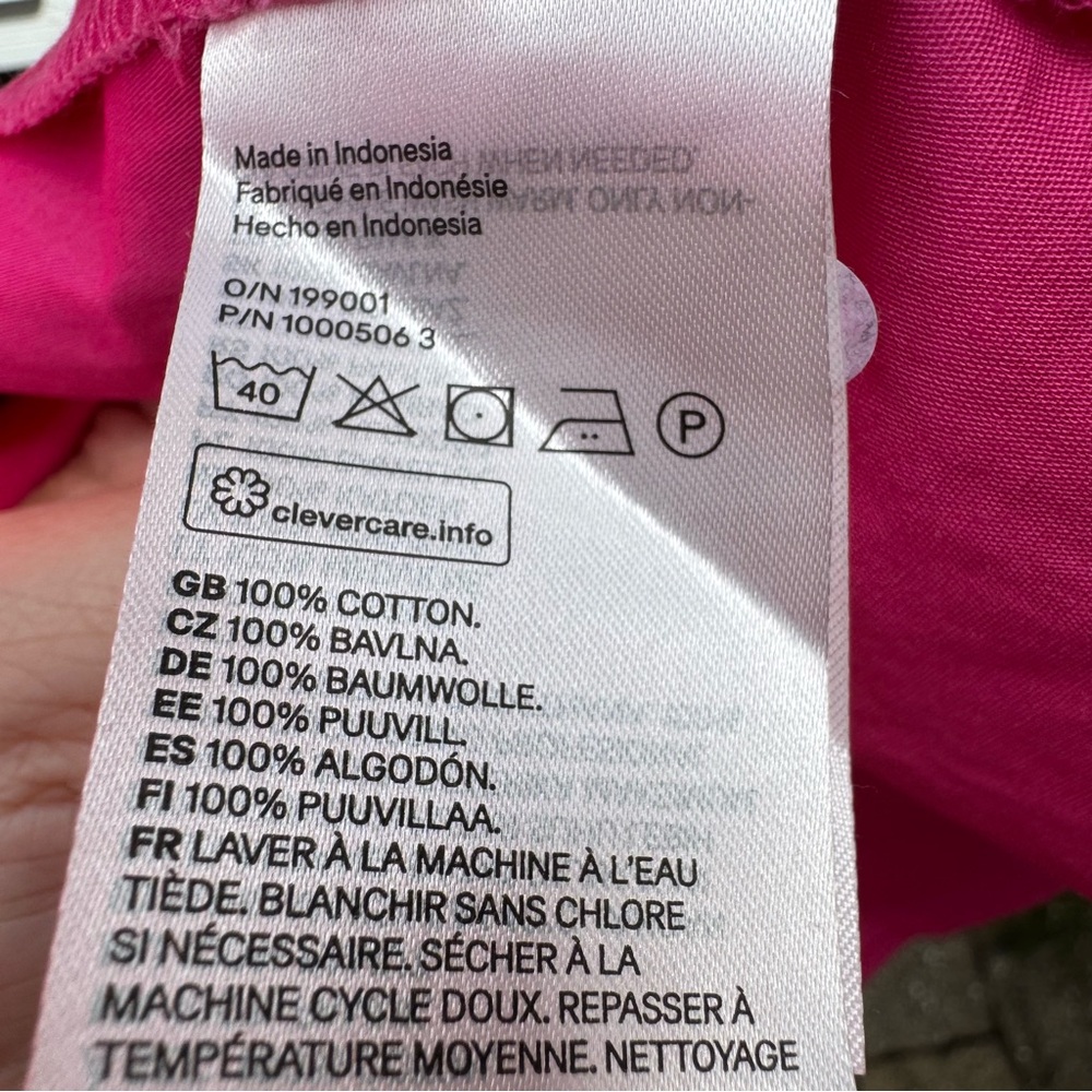H&M Hot Pink Ruffle Mini Dress - Picture 4 of 6